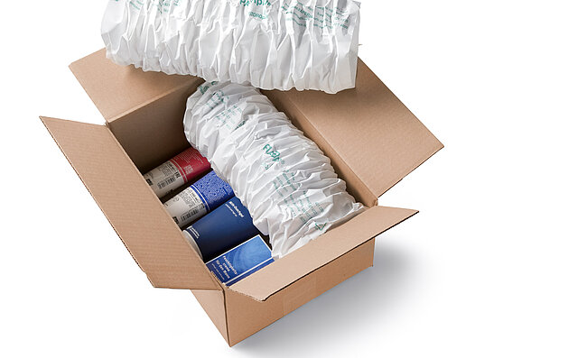 PAD LOC® PAC – Ready-to-use, self-adapting packaging material